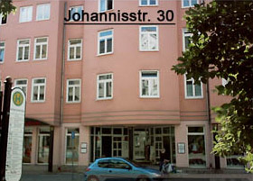 Physiotherapie Sterl Altenburg Praxis Außenansicht